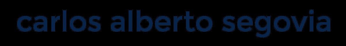 Carlos Alberto Segovia — Logo